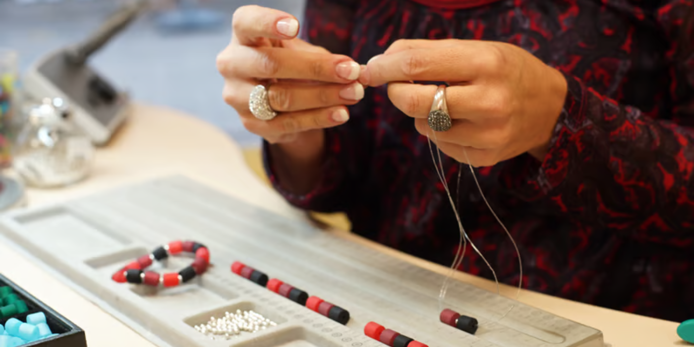 How to Make a Simple Tila Bead Bracelet