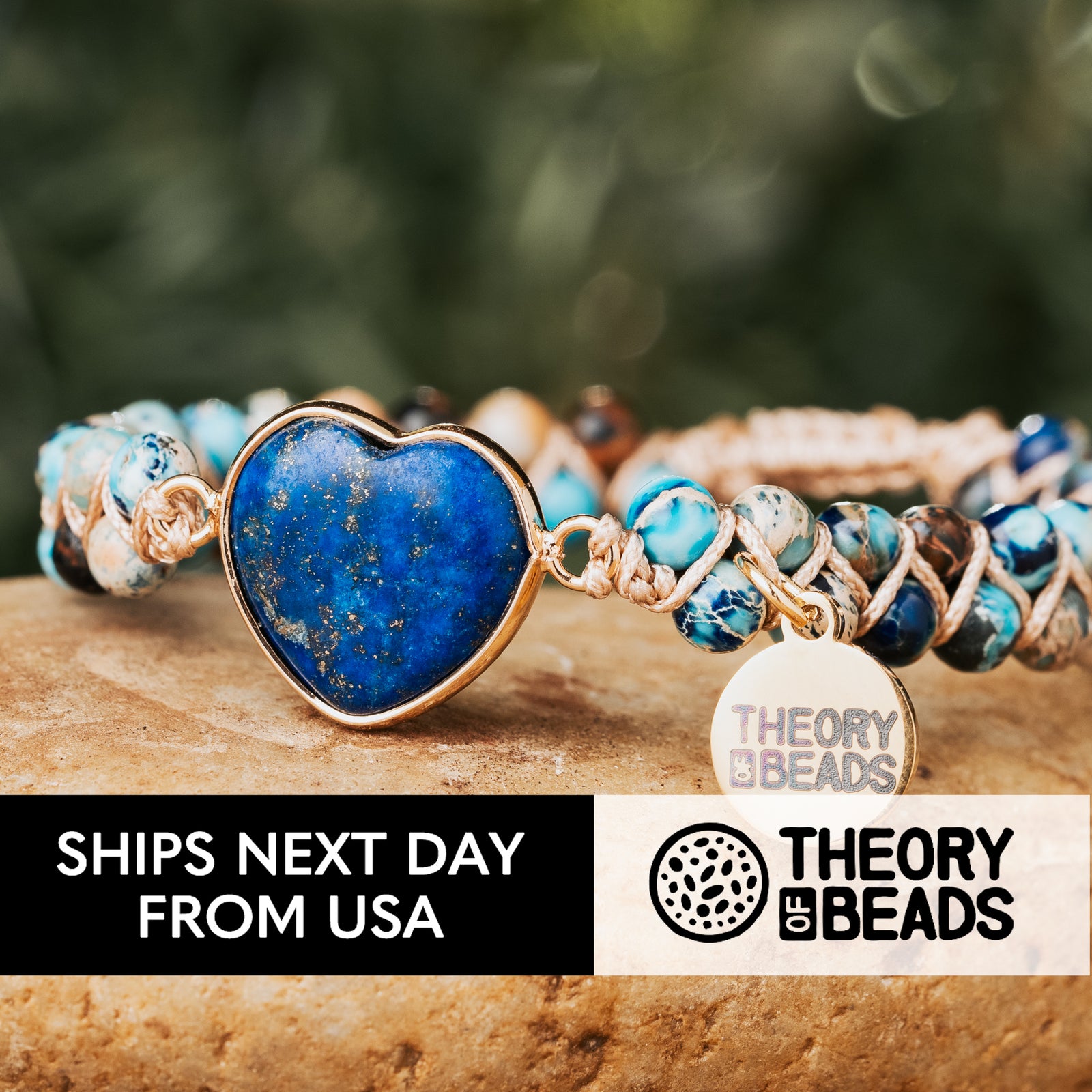 Regal Night Sky Lapis Lazuli Bracelet