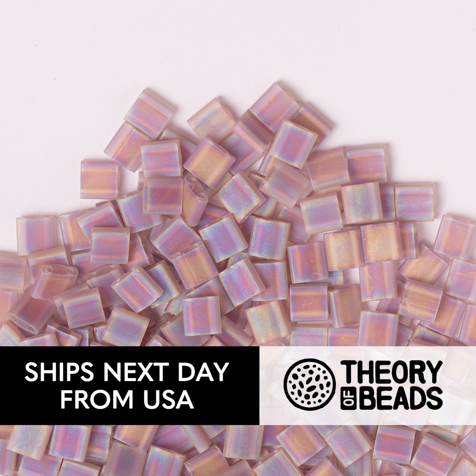 Meteorites Smoky Amethyst Whole Miyuki Tila Beads