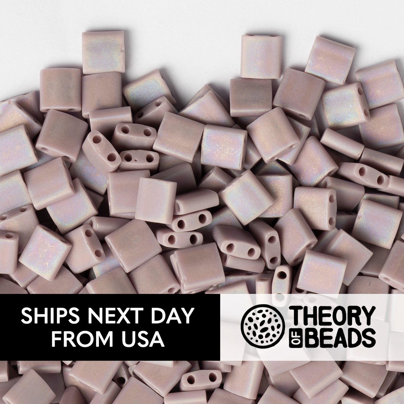 Meteorites Frosted Lavander Whole Miyuki Tila Beads