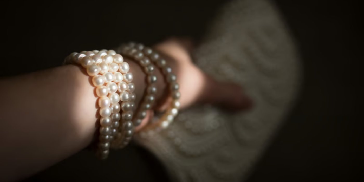 Transparent Tila Bead Bracelet