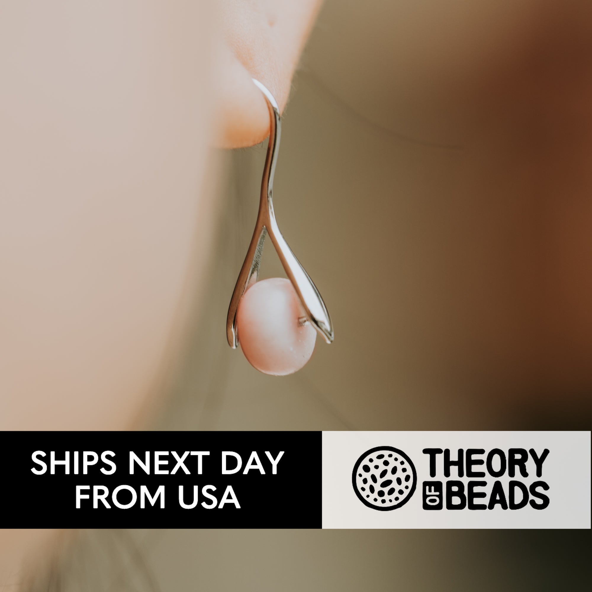 Pink Cherry Blossom Earrings