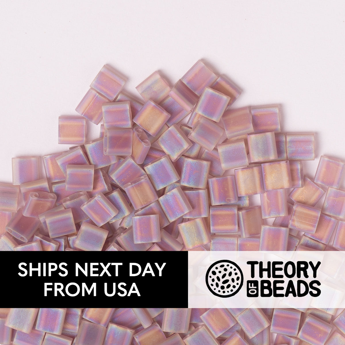 Meteorites Smoky Amethyst Whole Miyuki Tila Beads