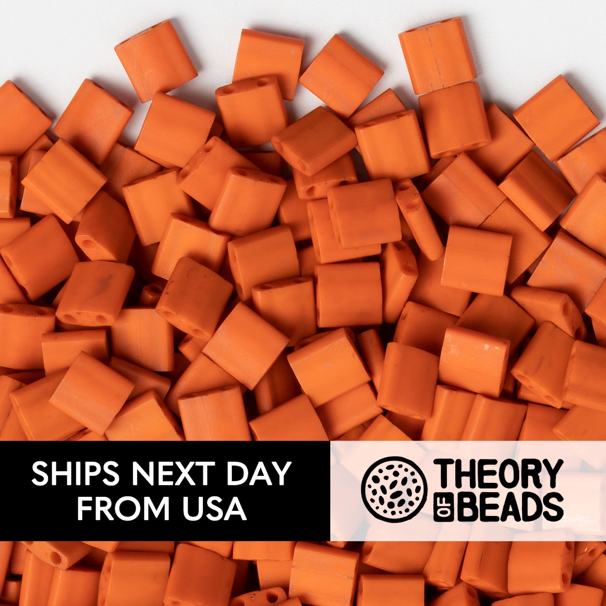 Meteorites Terra Cotta Whole Miyuki Tila Beads