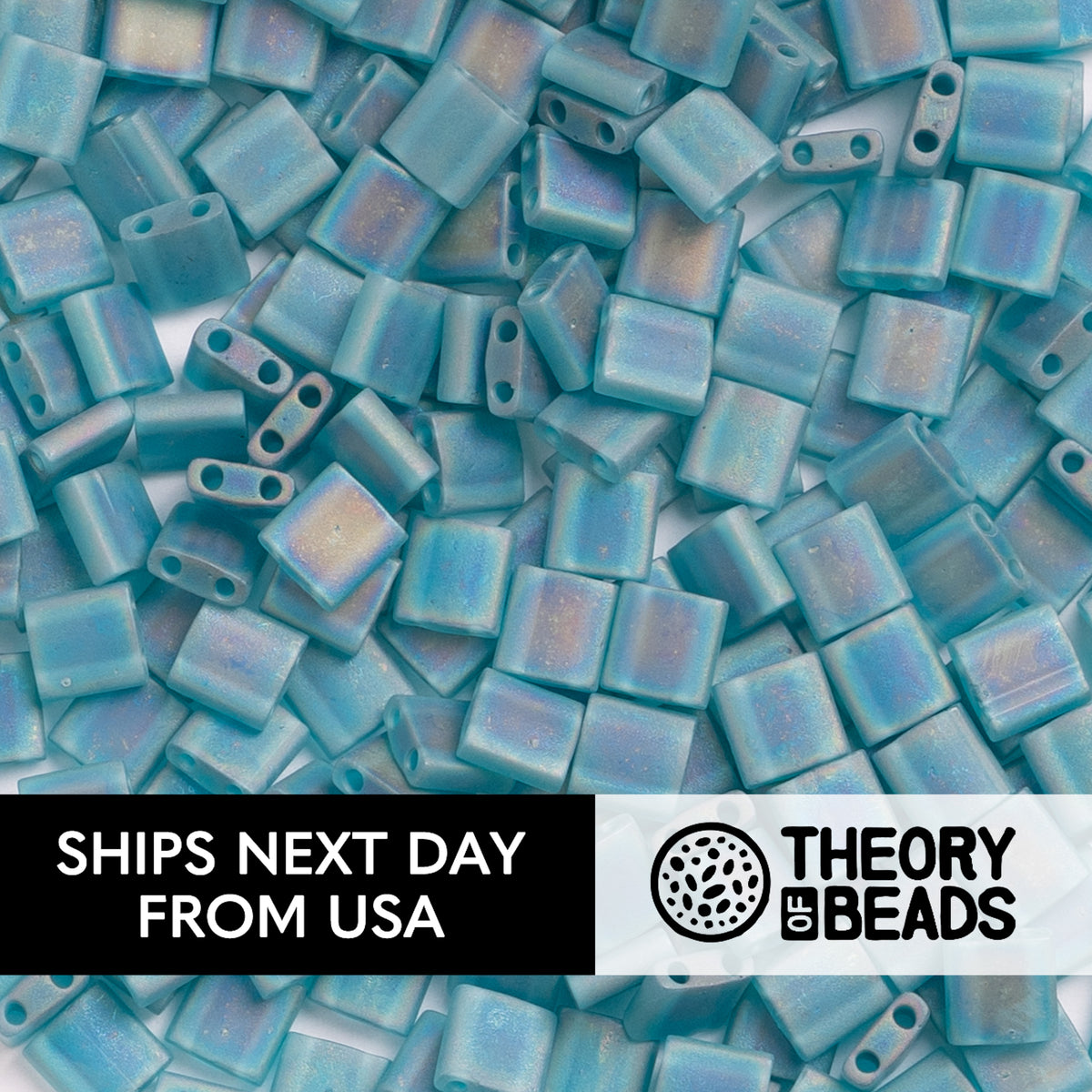 Meteorites Dark Teal Whole Miyuki Tila Beads