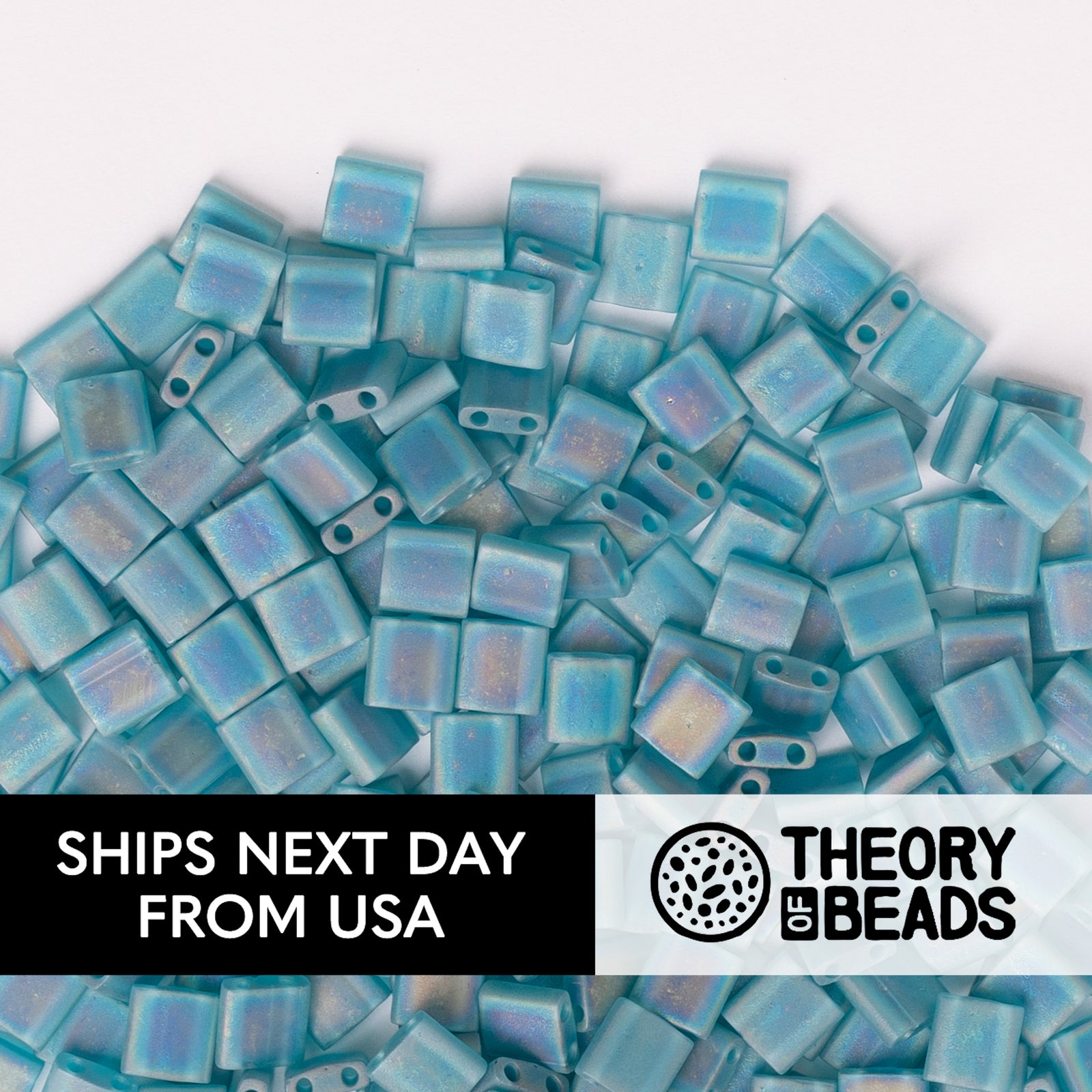 Meteorites Dark Teal Whole Miyuki Tila Beads