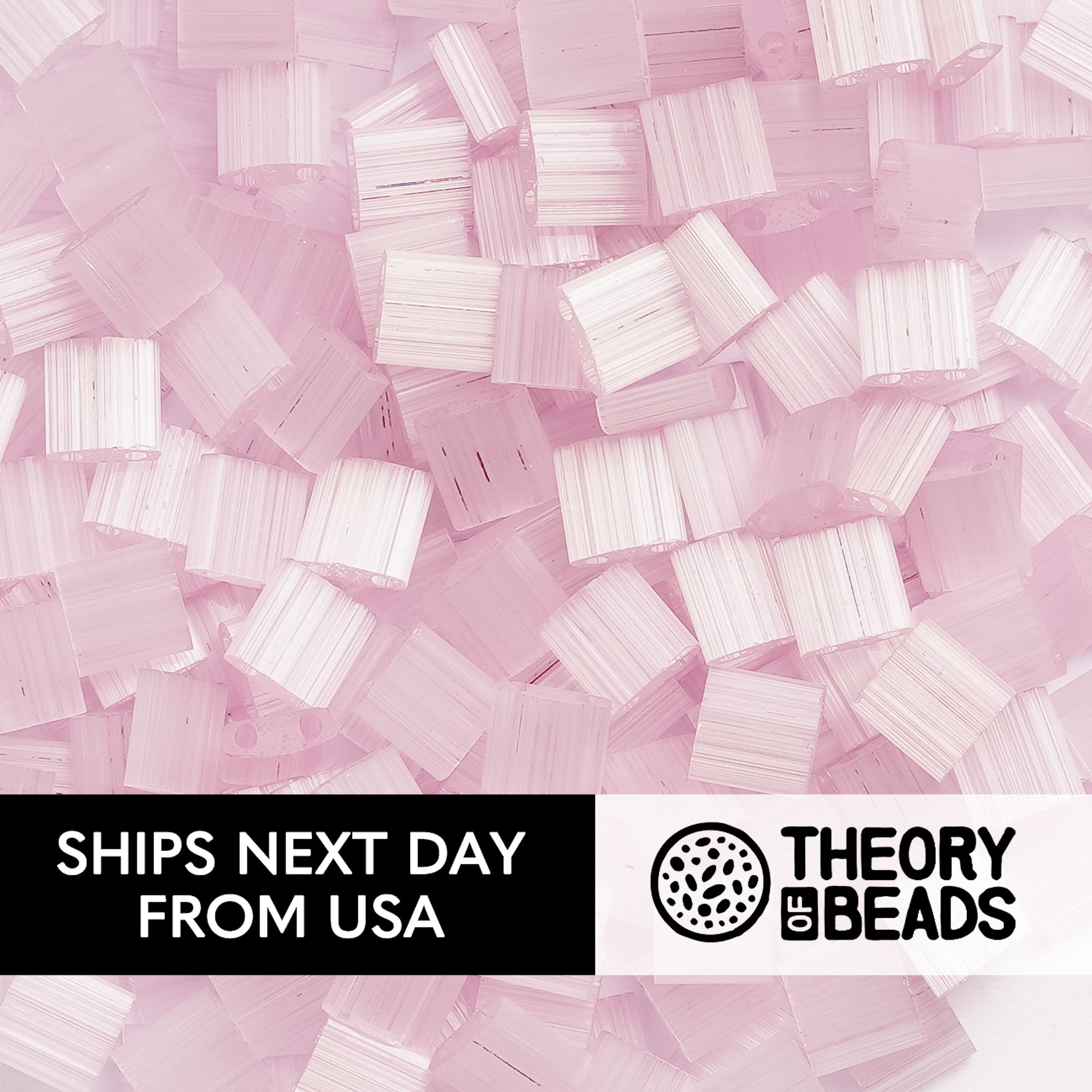 Silky Pale Rose Whole Miyuki Tila Beads