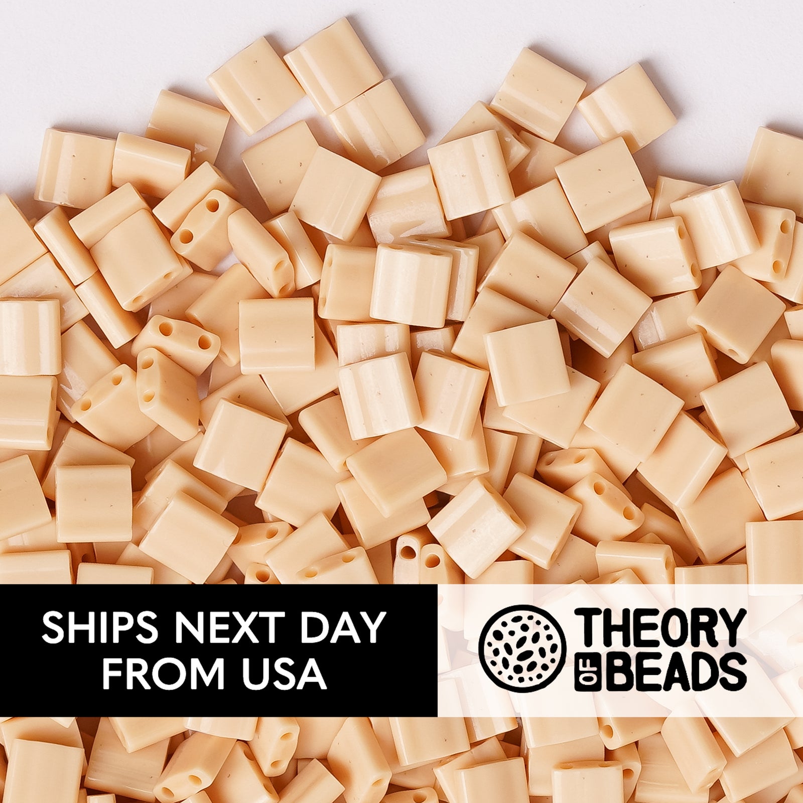 Opaque Pear Whole Miyuki Tila Beads